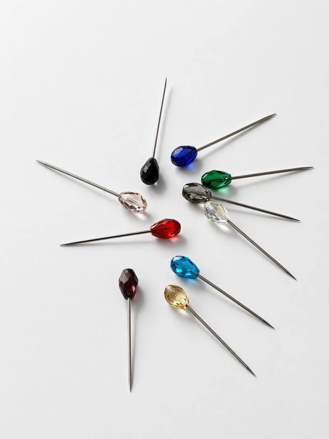 Crystal Diamond Pin -Droplets