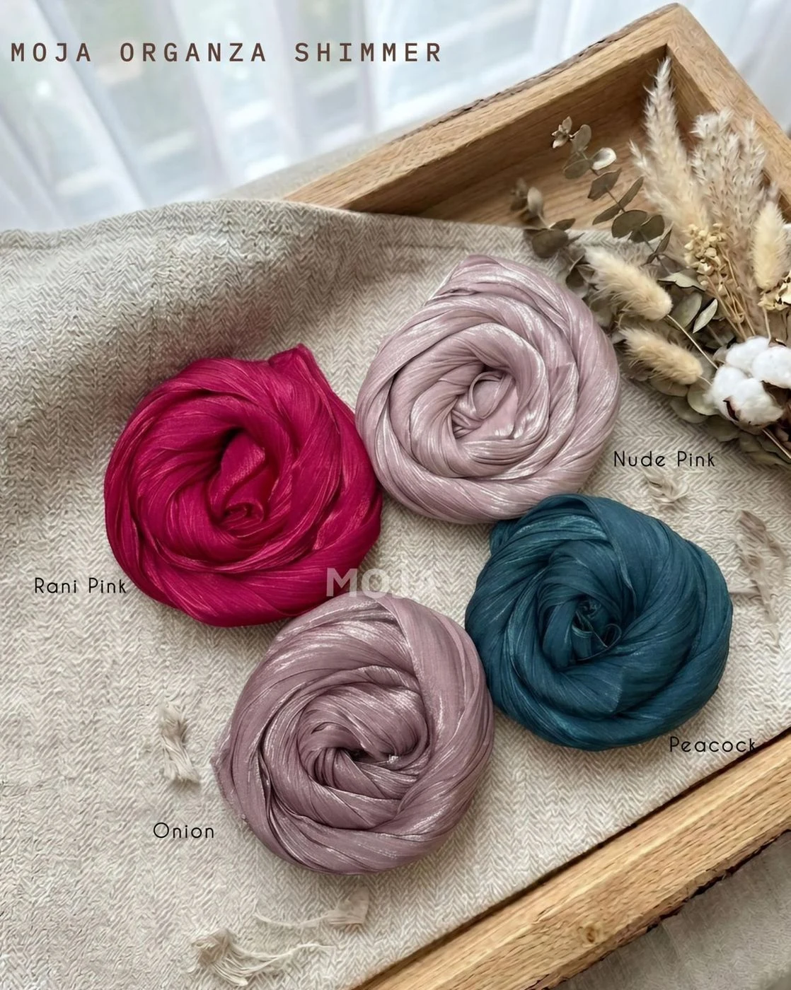 MOJA Premium Organza Shimmer 2
