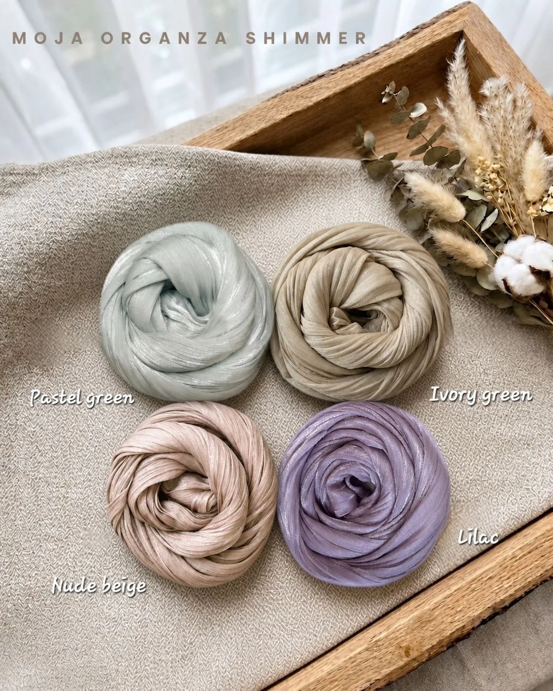MOJA Premium Organza Shimmer 5