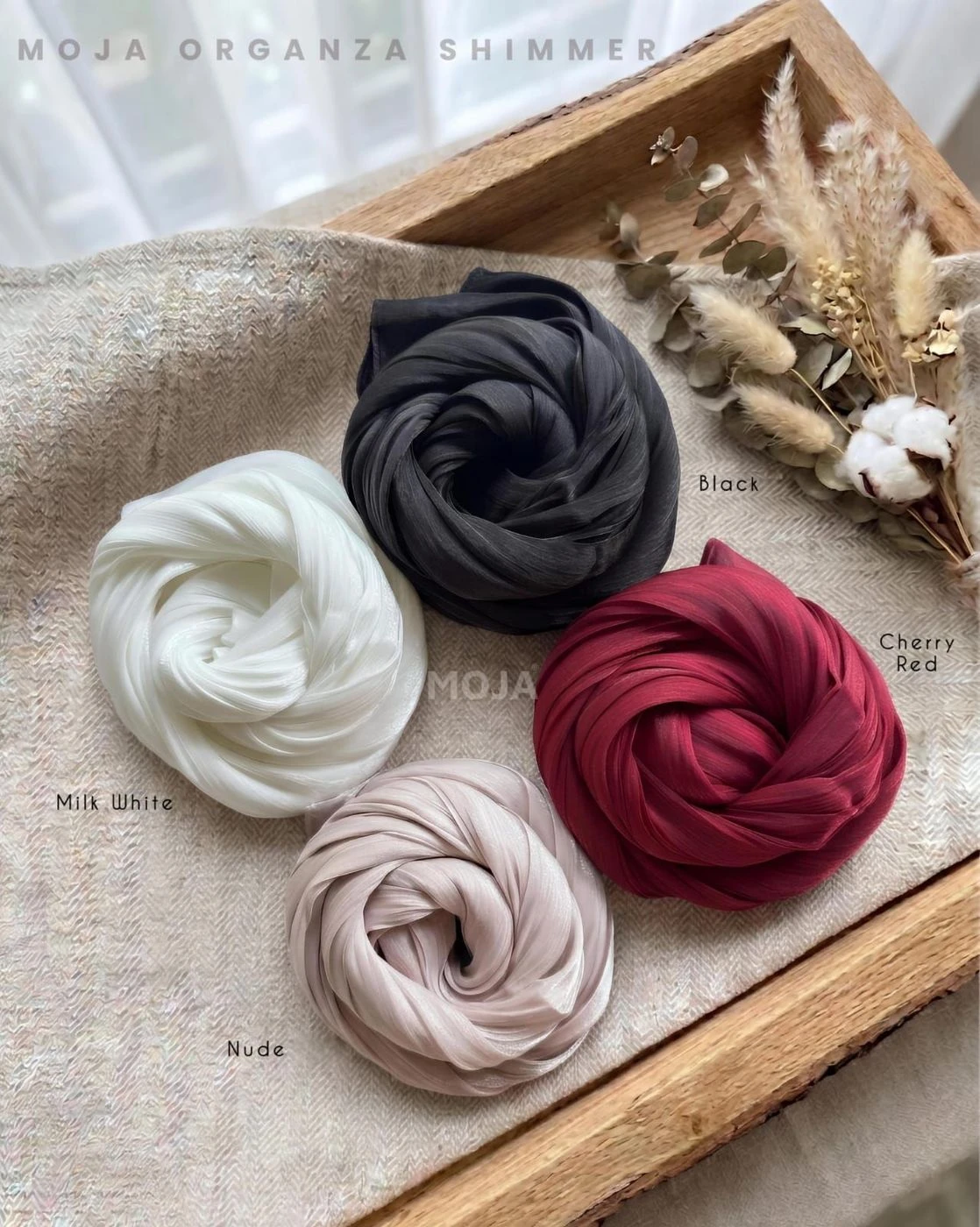 MOJA Premium Organza Shimmer 3
