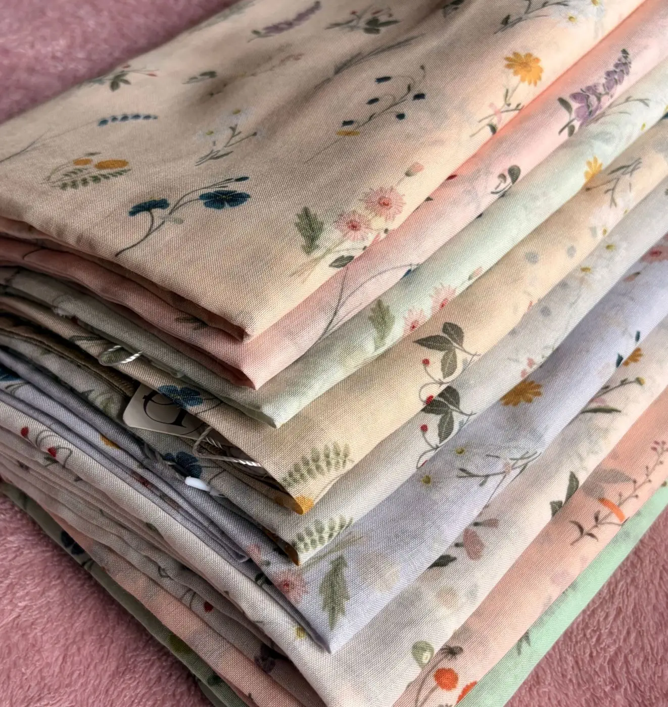 Premium Floral Cotton hijab
