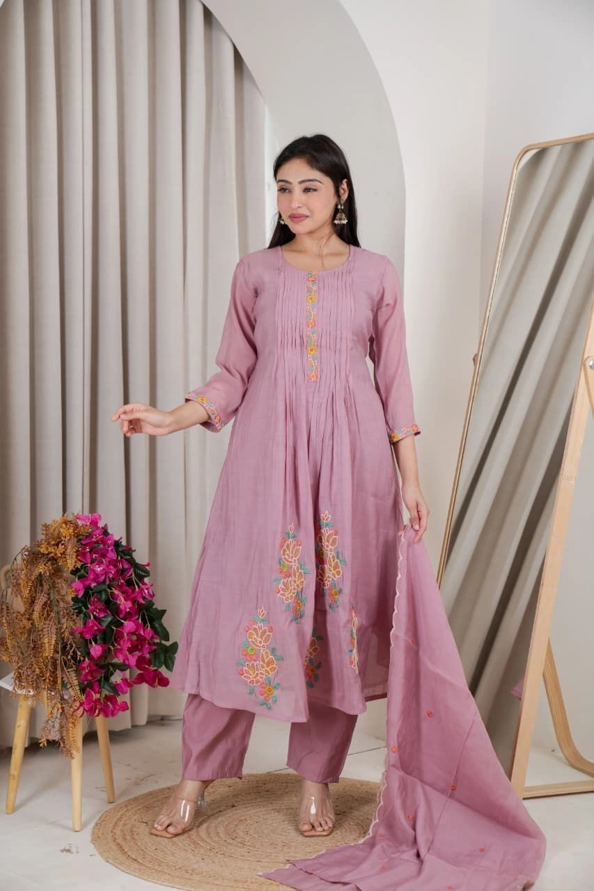 FLORA - Mul chandery Premium three piece set