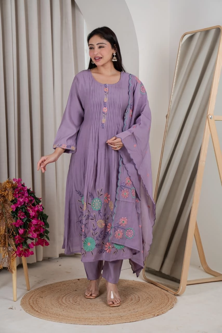 FLORA - Mul chandery Premium three piece set