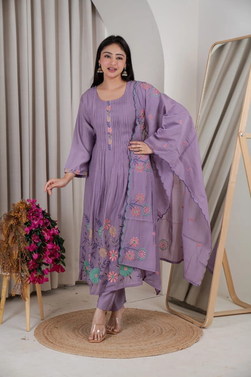 FLORA - Mul chandery Premium three piece set 2