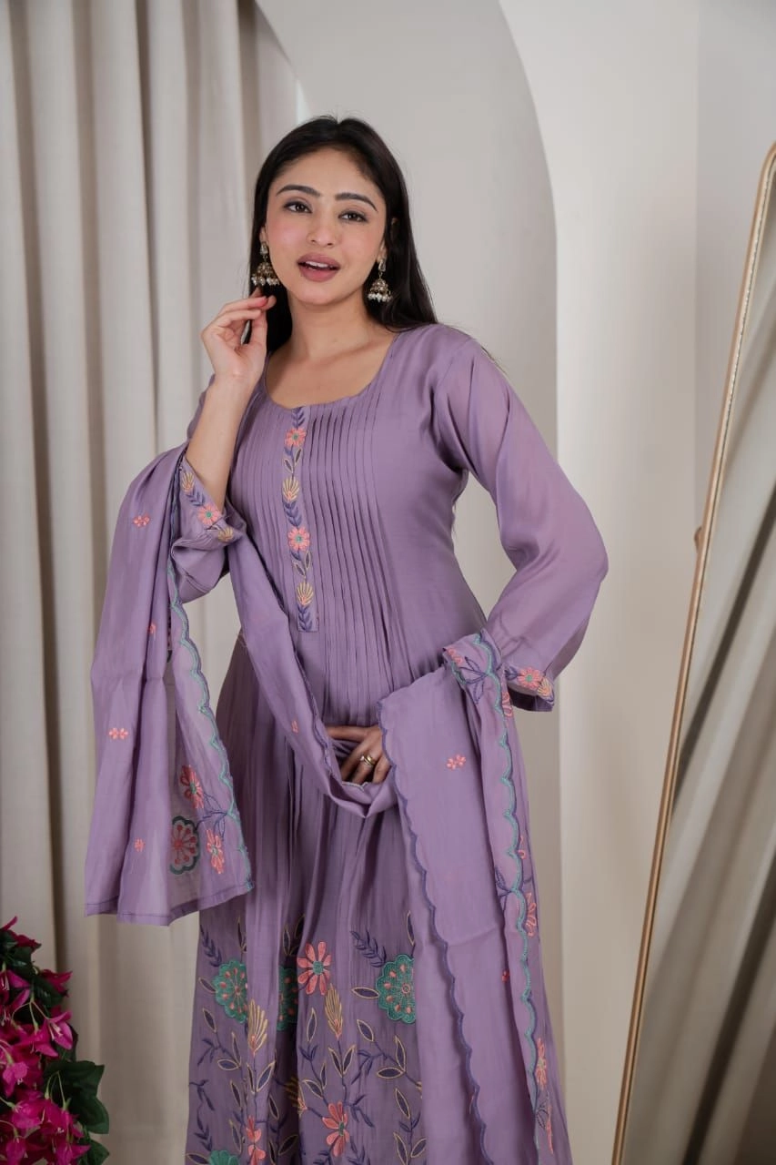 FLORA - Mul chandery Premium three piece set 4