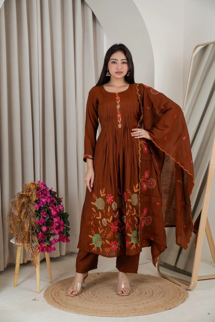 FLORA - Mul chandery Premium three piece set