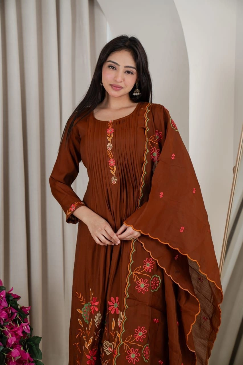 FLORA - Mul chandery Premium three piece set 3