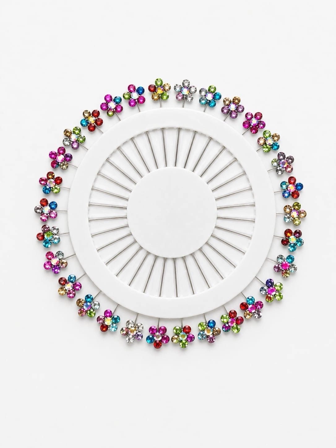 Crystal Diamond Pin -Daisy Mixed colour