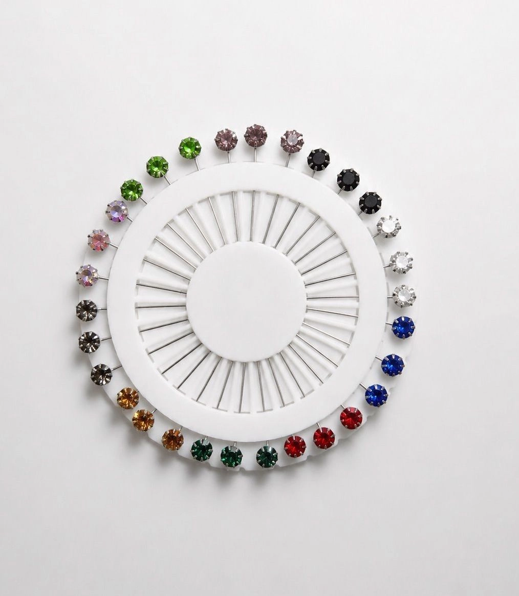 Crystal Diamond Pin-Round 2