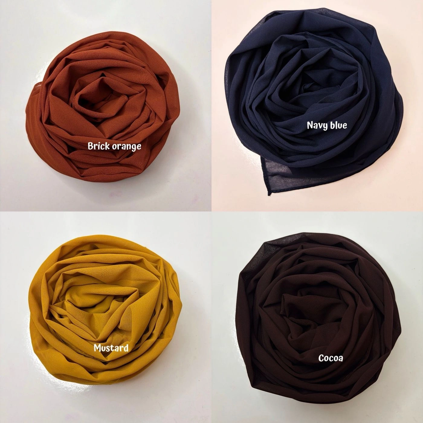 Classic Solids-Heavy Chiffon Regular 2