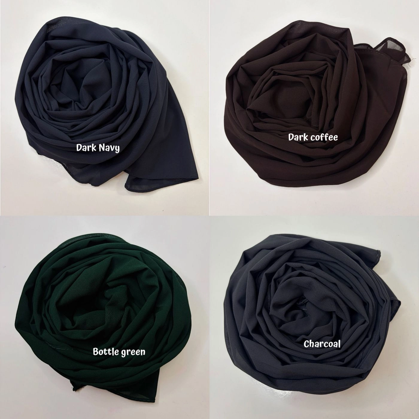 Classic Solids-Heavy Chiffon Regular 1