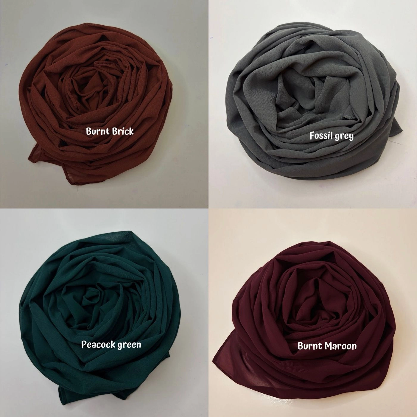 Classic Solids-Heavy Chiffon Regular 3