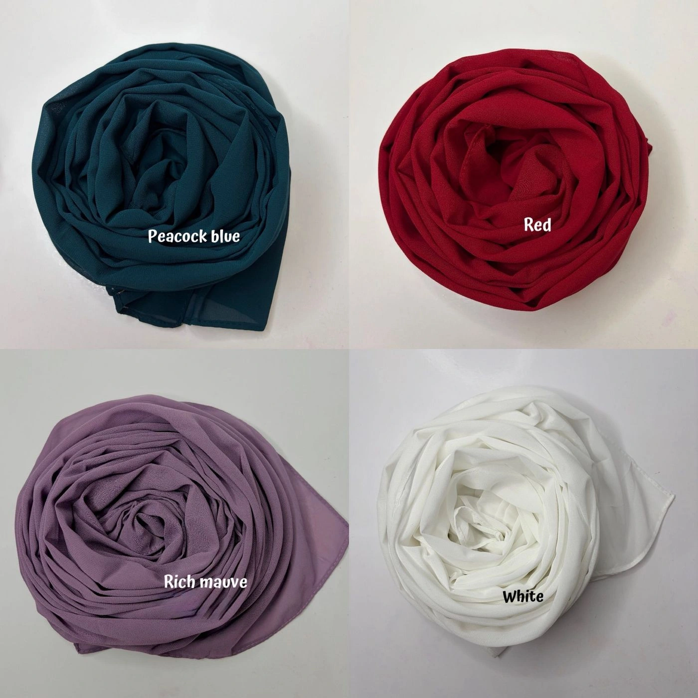 Classic Solids-Heavy Chiffon Regular 4