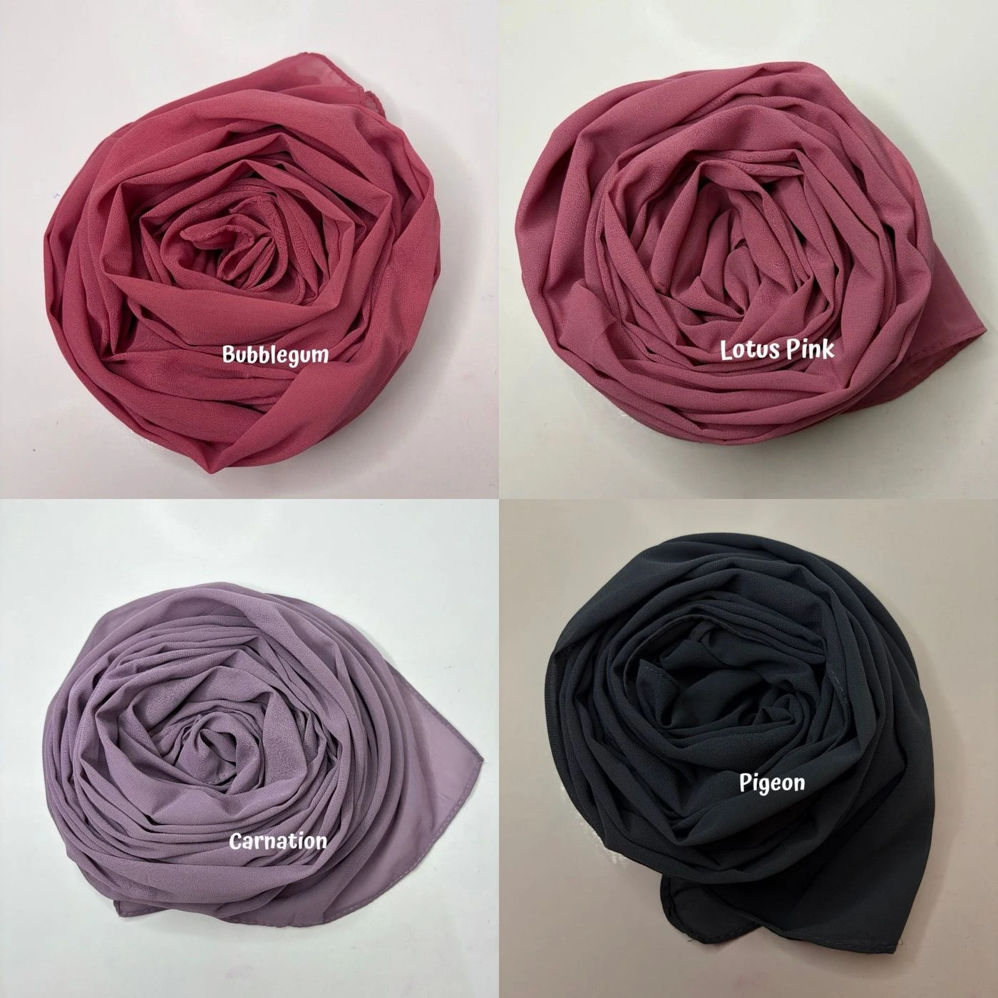 Classic Solids-Heavy Chiffon Regular 6