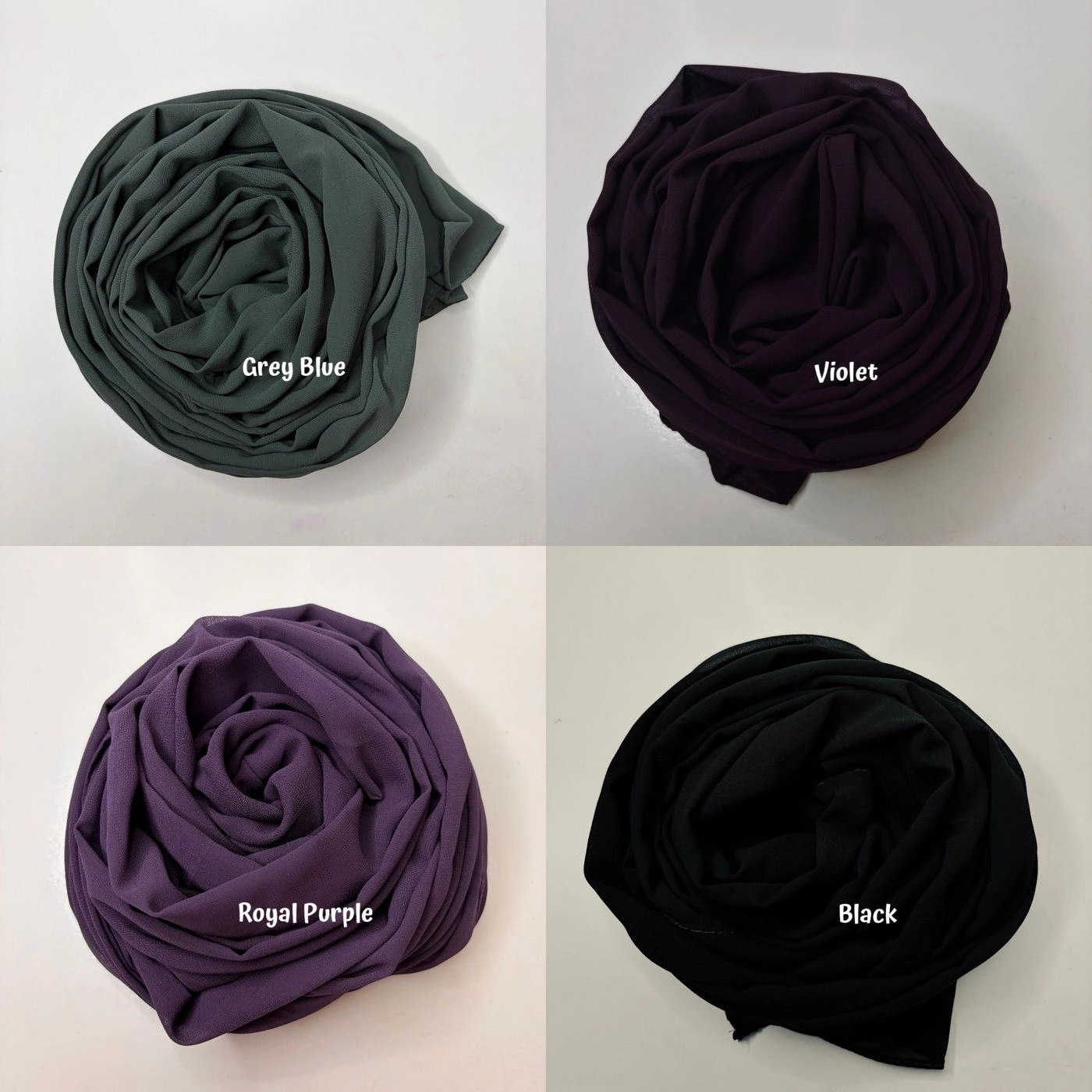 Classic Solids-Heavy Chiffon Regular 7