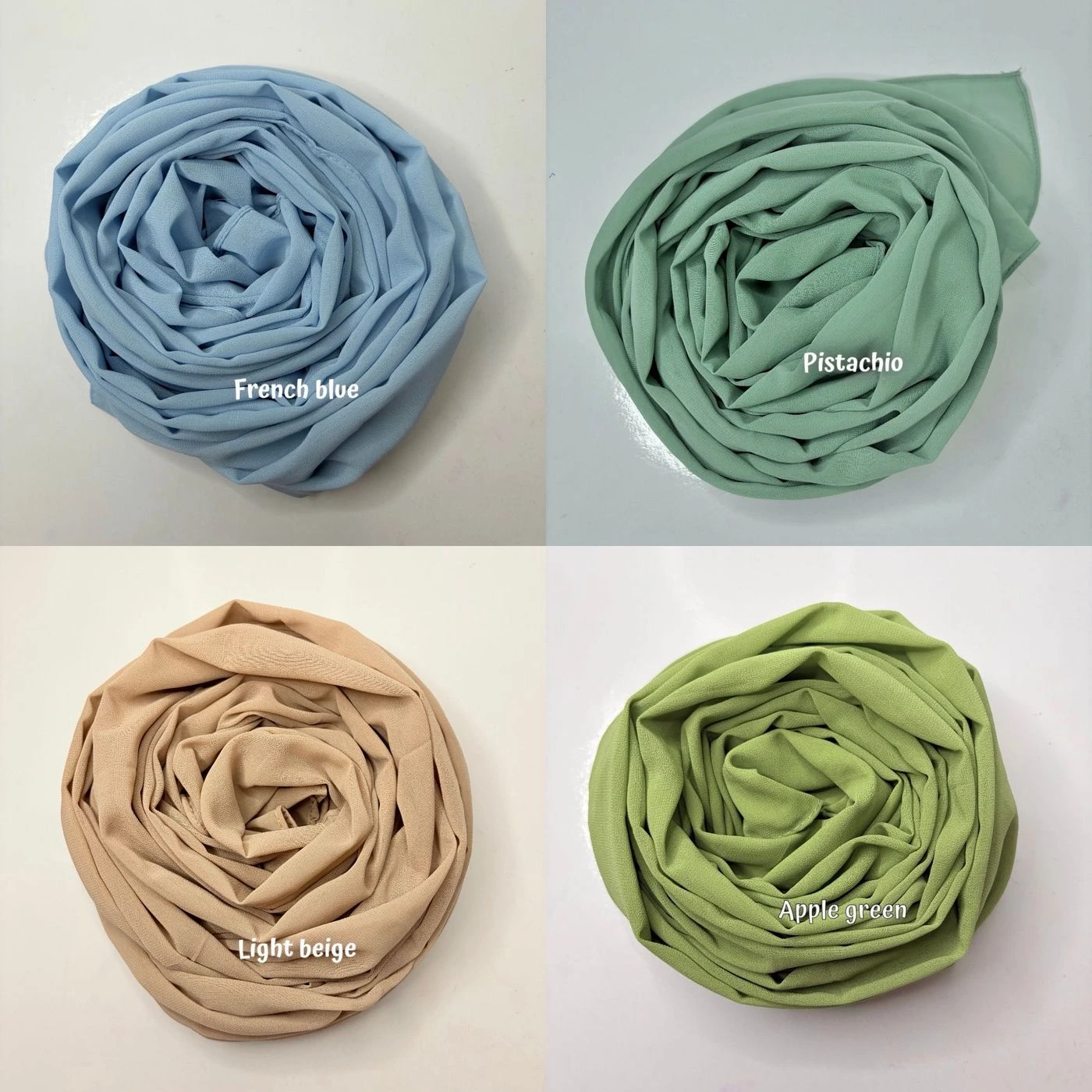 Pretty Pastels- Heavy Chiffon Regular 1