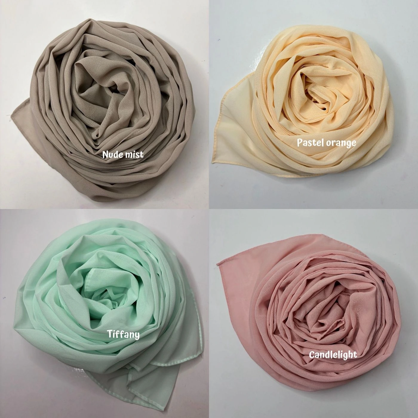 Pretty Pastels- Heavy Chiffon Regular 2