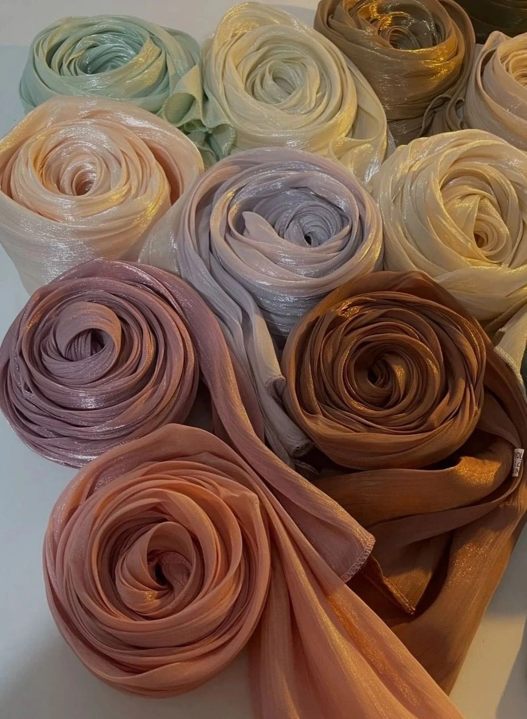 Organza Shimmer Hijabs