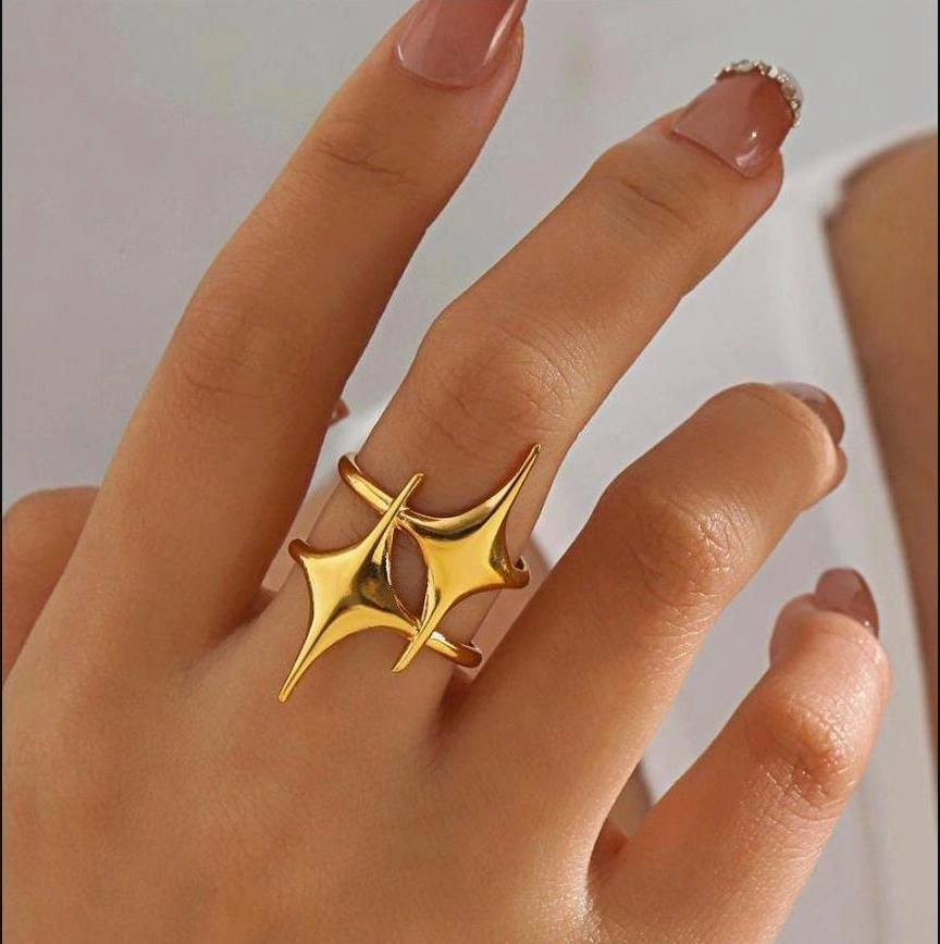 Celestial Beaded Multi-Layer Ring