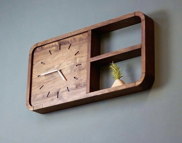 Shelf clock