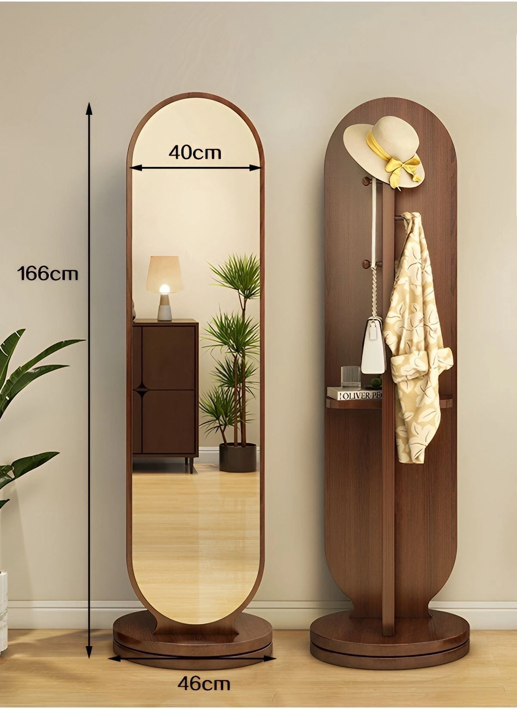 Standing mirror