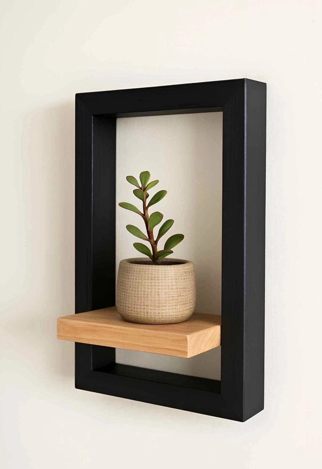 Wall plant stand