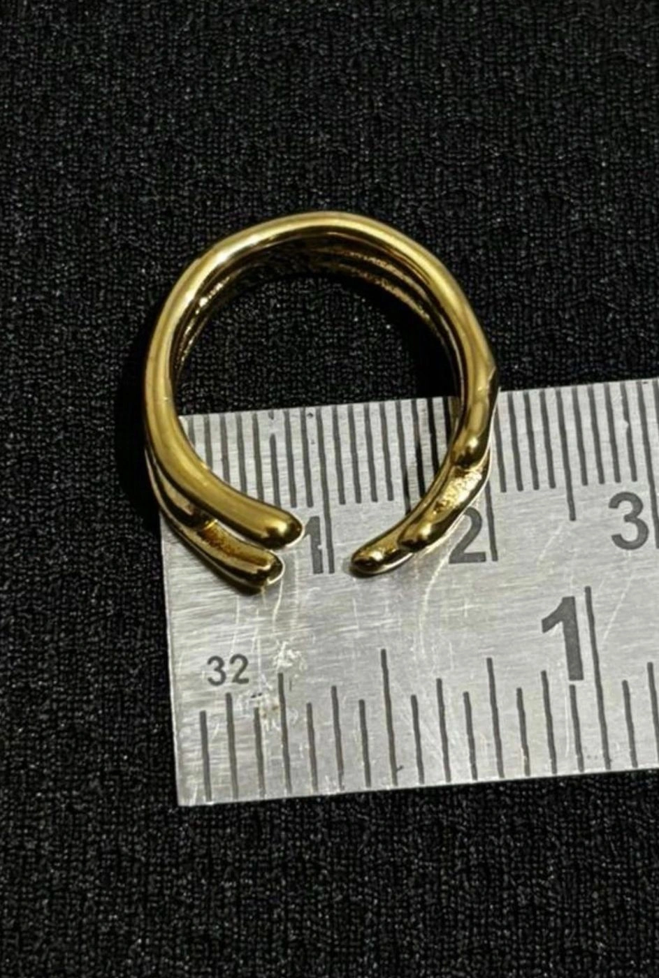 Golden Drip  Ring