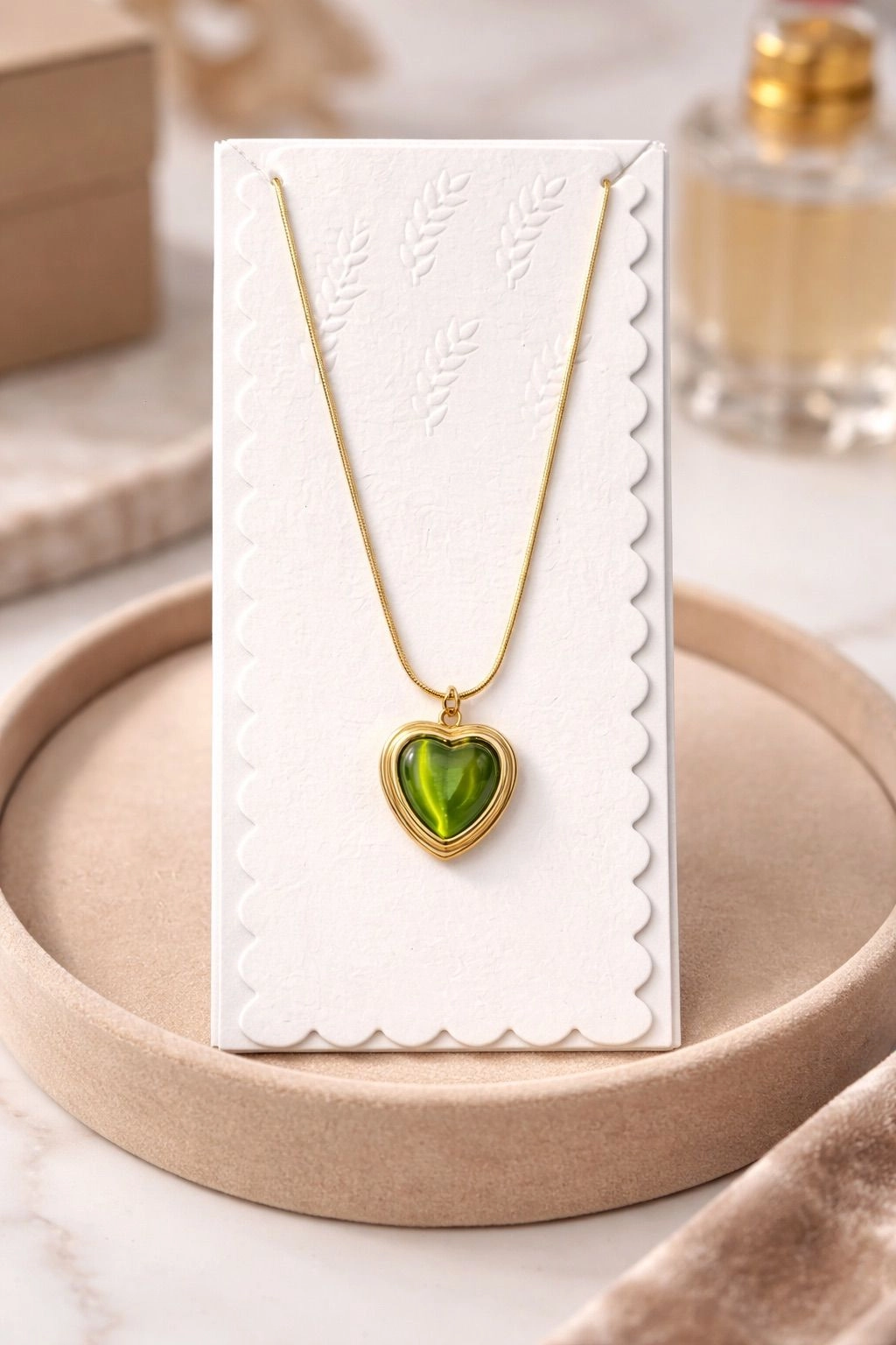 Green Heart Pendant
