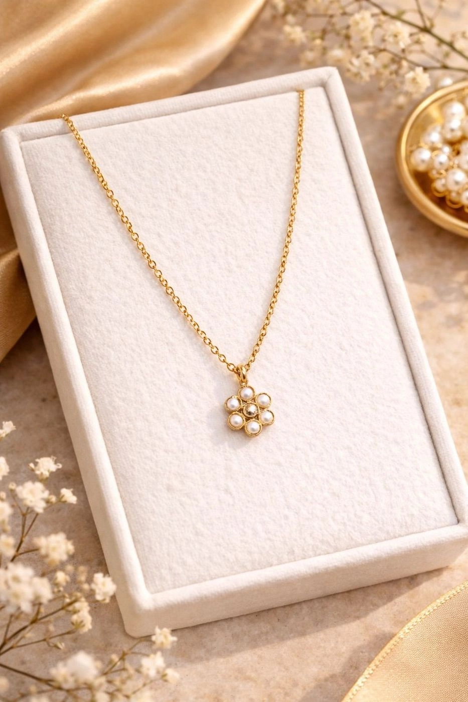 Pearl Bloom Necklace