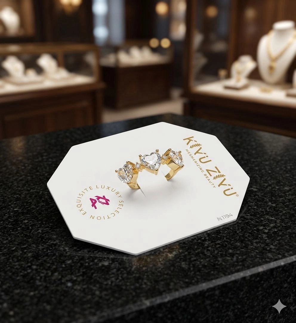 Radiant Love Crown Ring