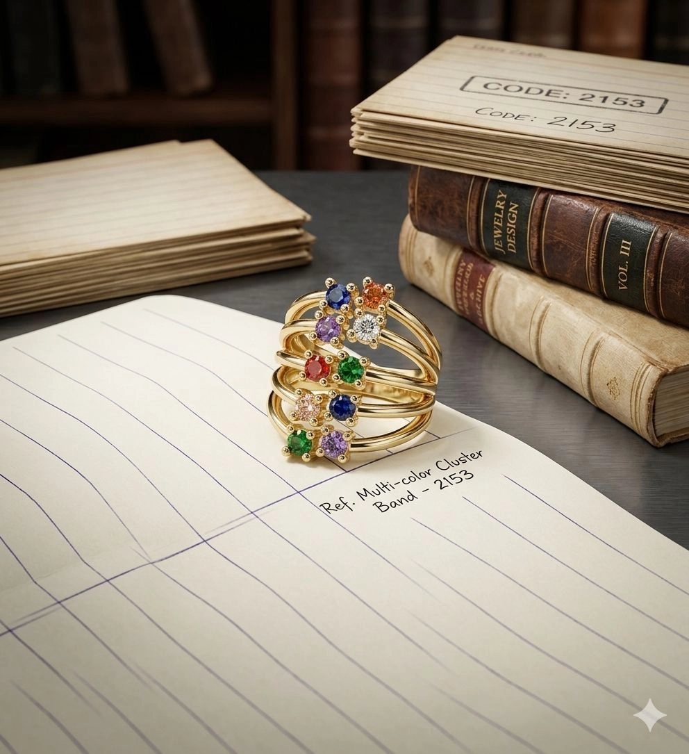 Aurora Multi-Gem Radiance Ring