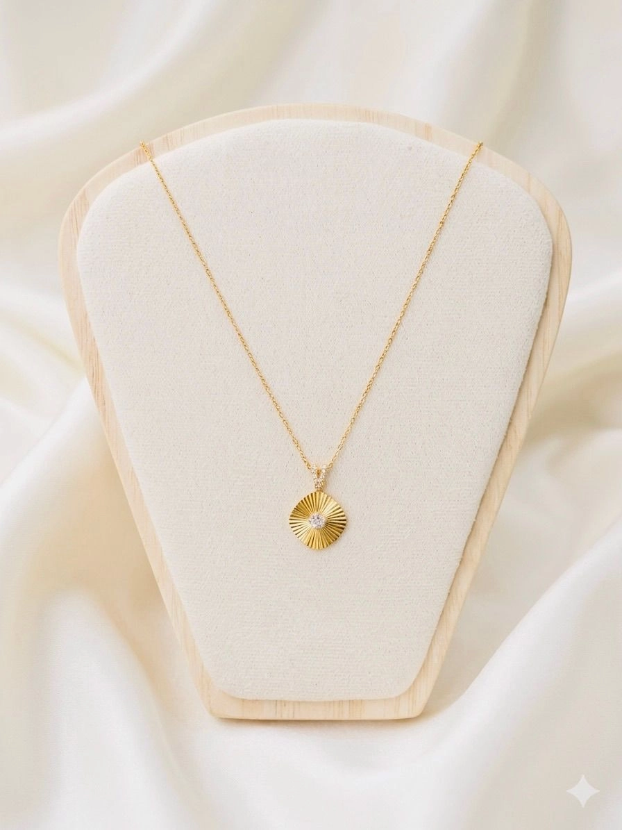 Golden Halo Necklace