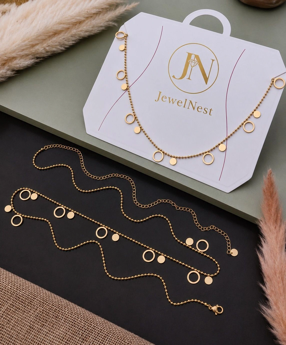Golden Halo Hip Chain