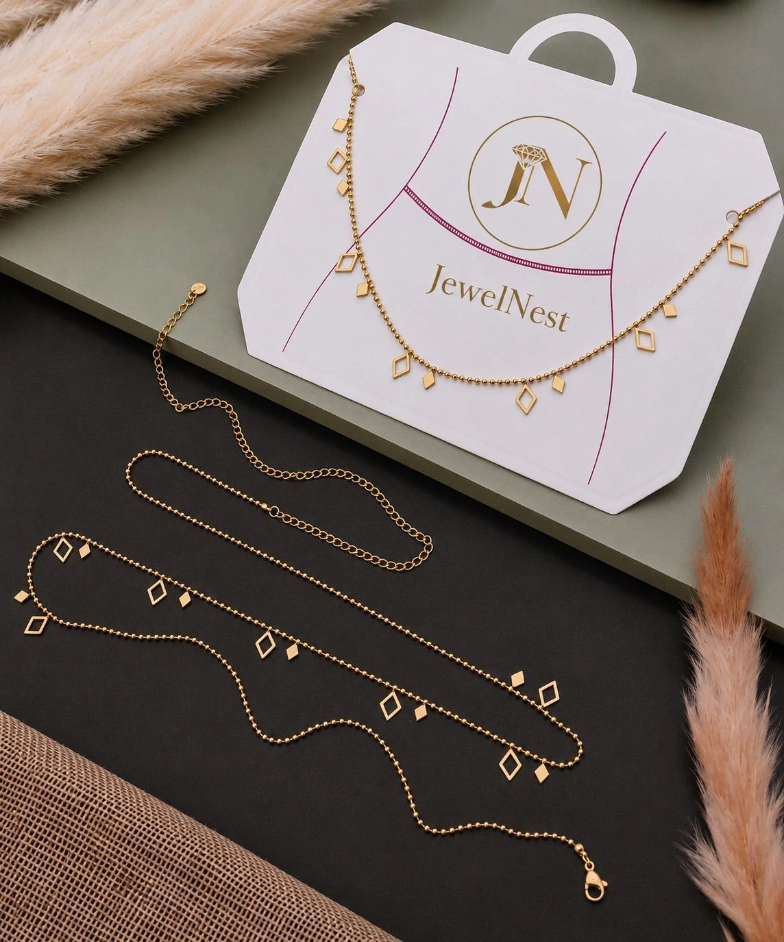 Diamond Drip Hip Chain