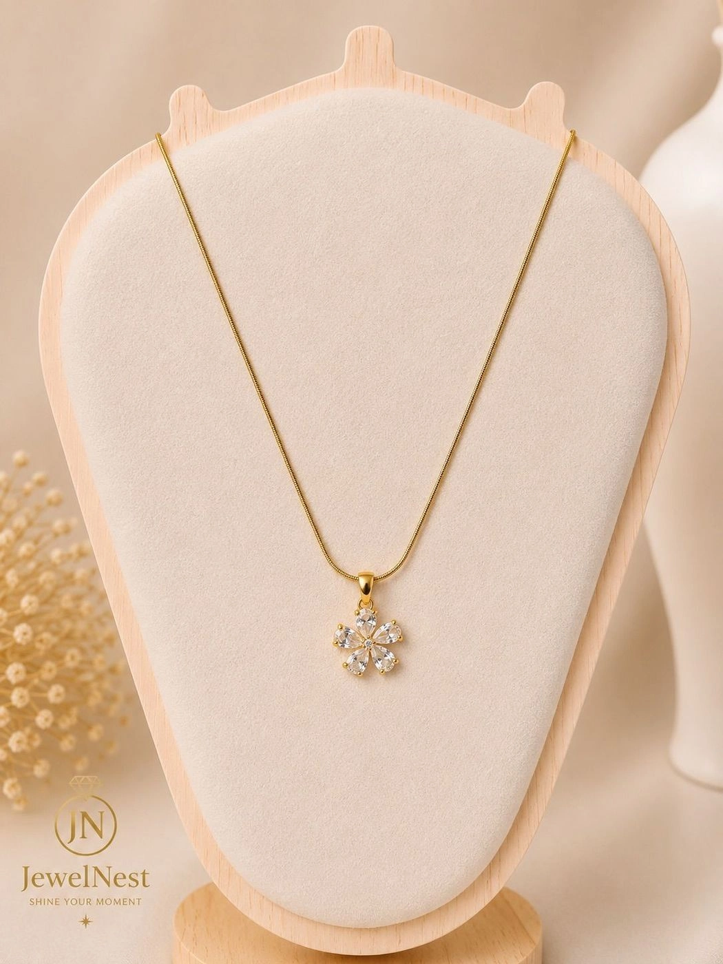 Crystal Blossom Necklace
