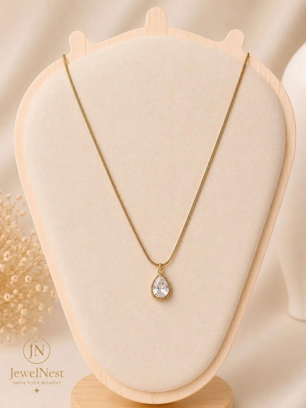 Crystal Dewdrop Necklace