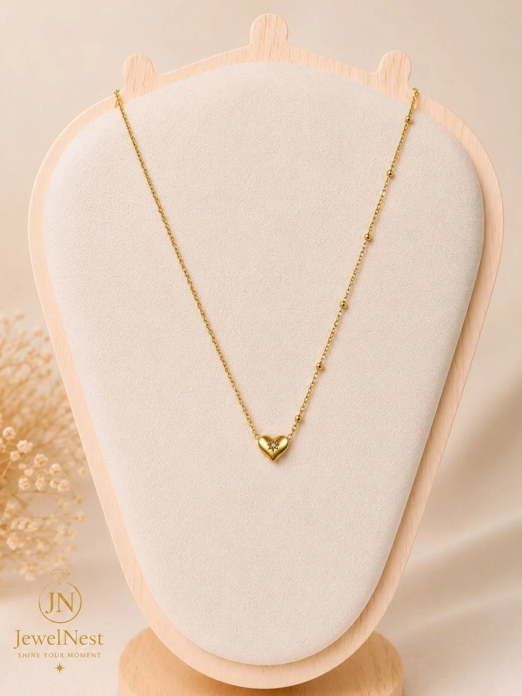 Starlit Heart Necklace