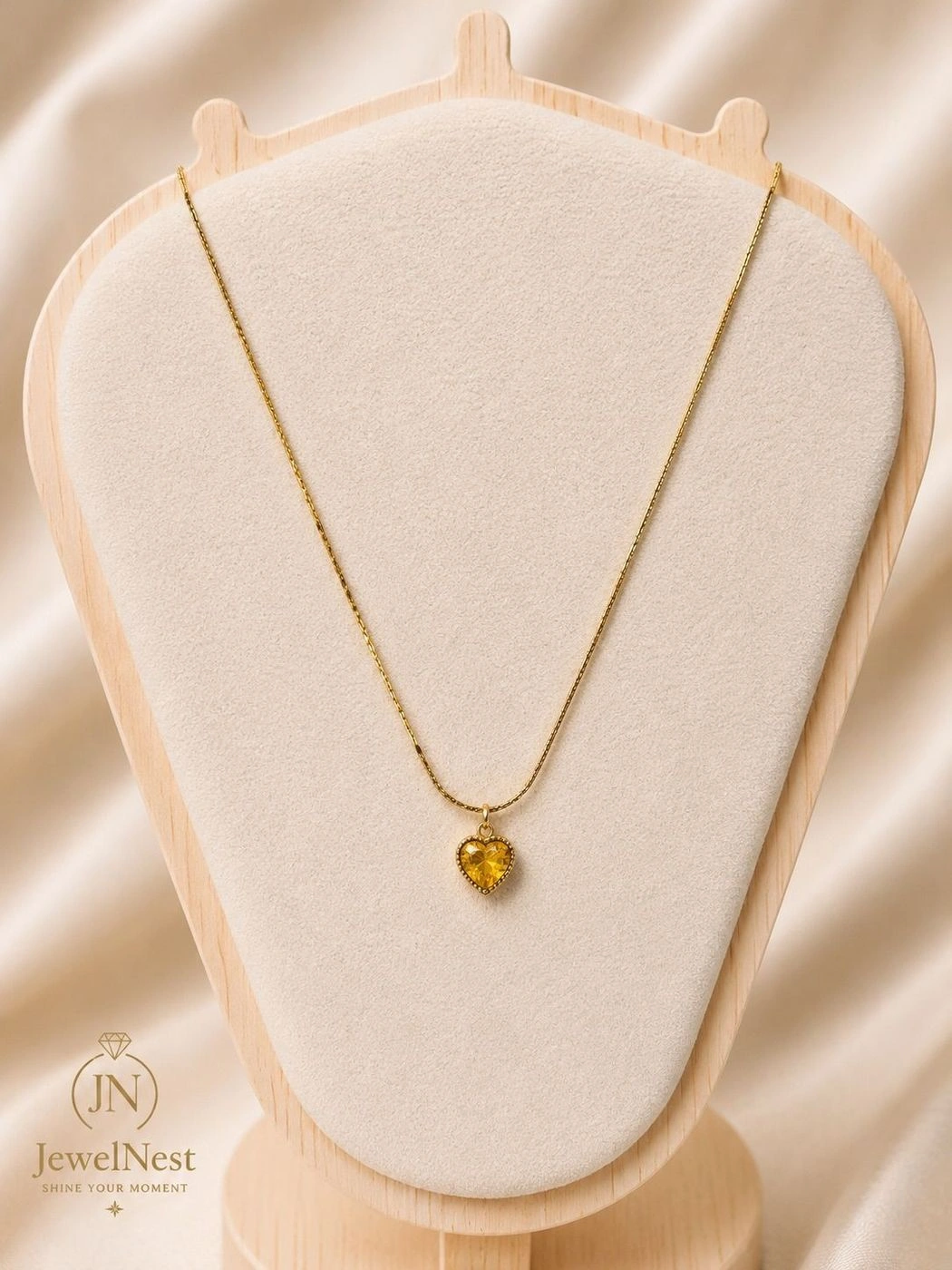 Golden Honey Heart