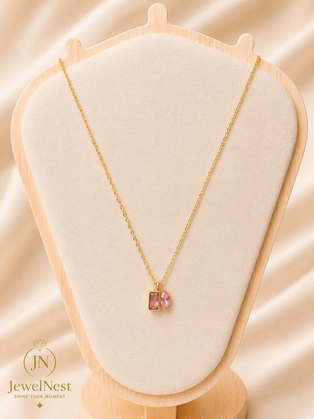 Blush Twin Charm