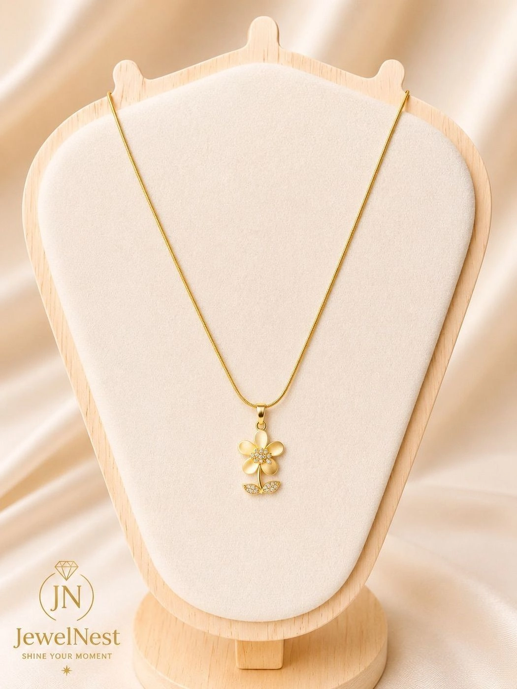 Golden Daisy Necklace