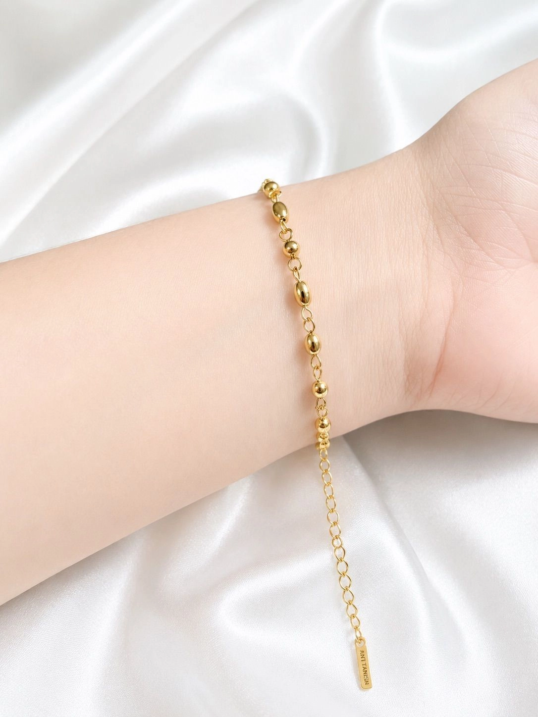 Golden Bead Grace Bracelet