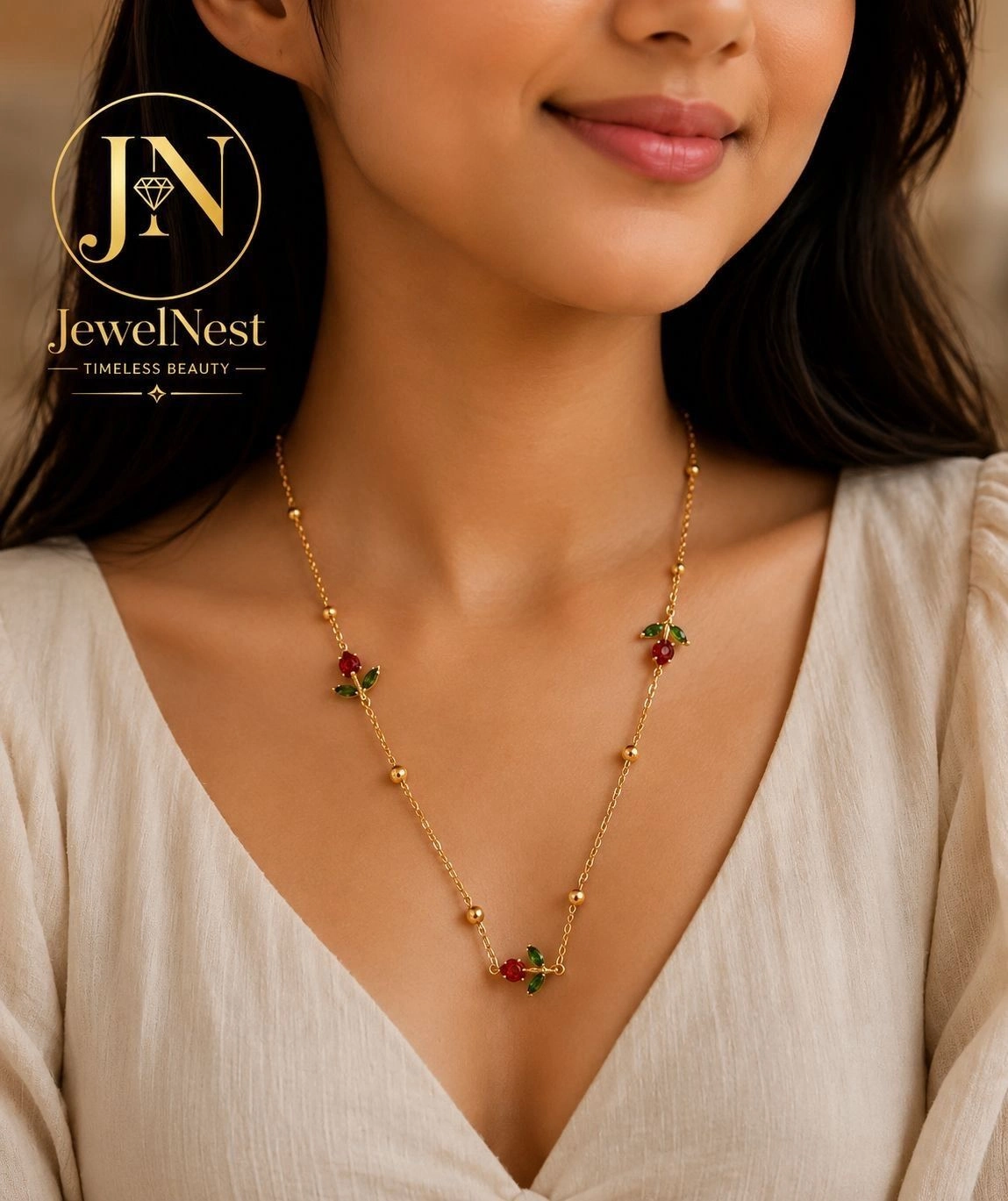 Berry Blossom Necklace