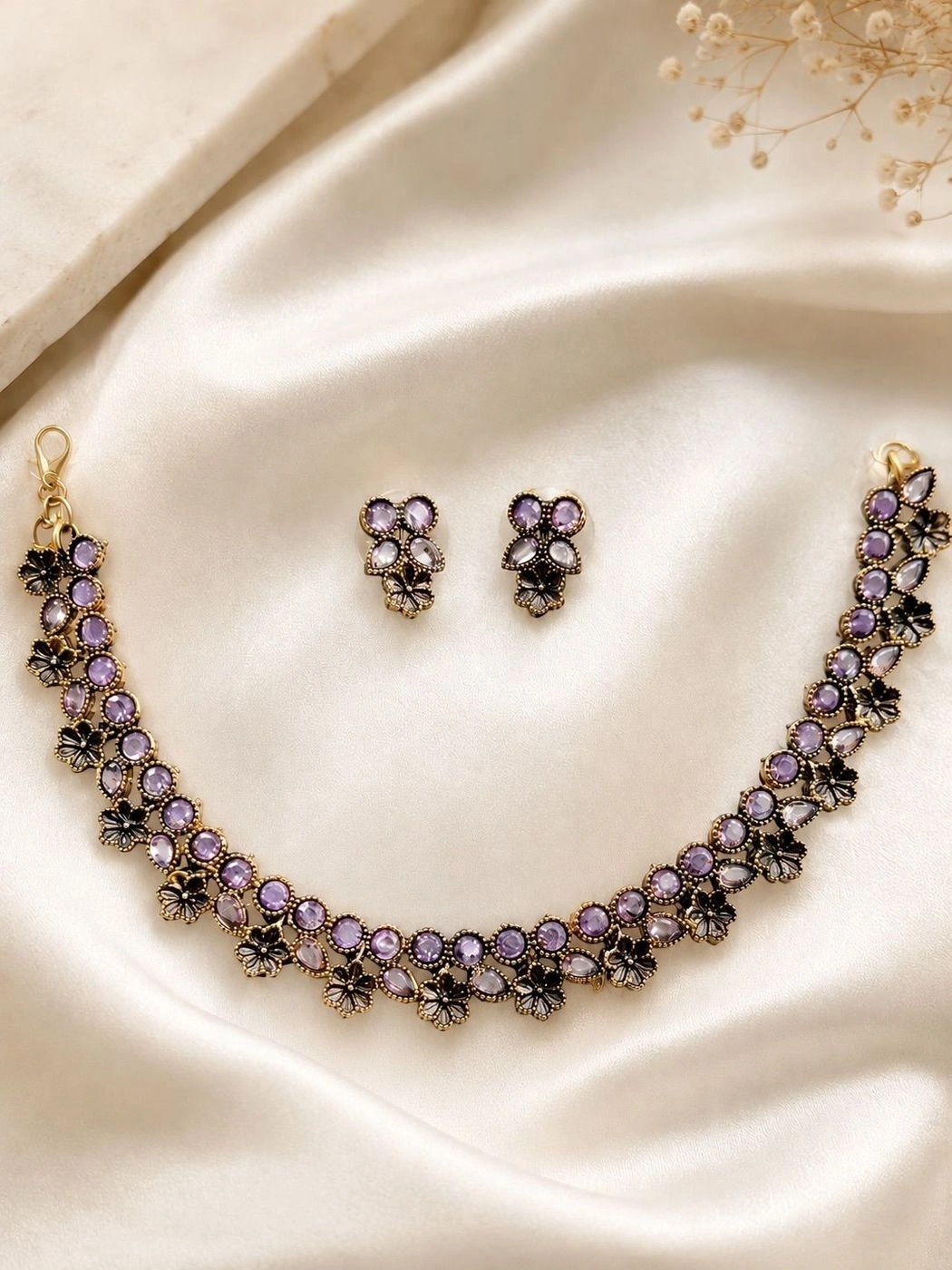 Lavender Royale Necklace Set