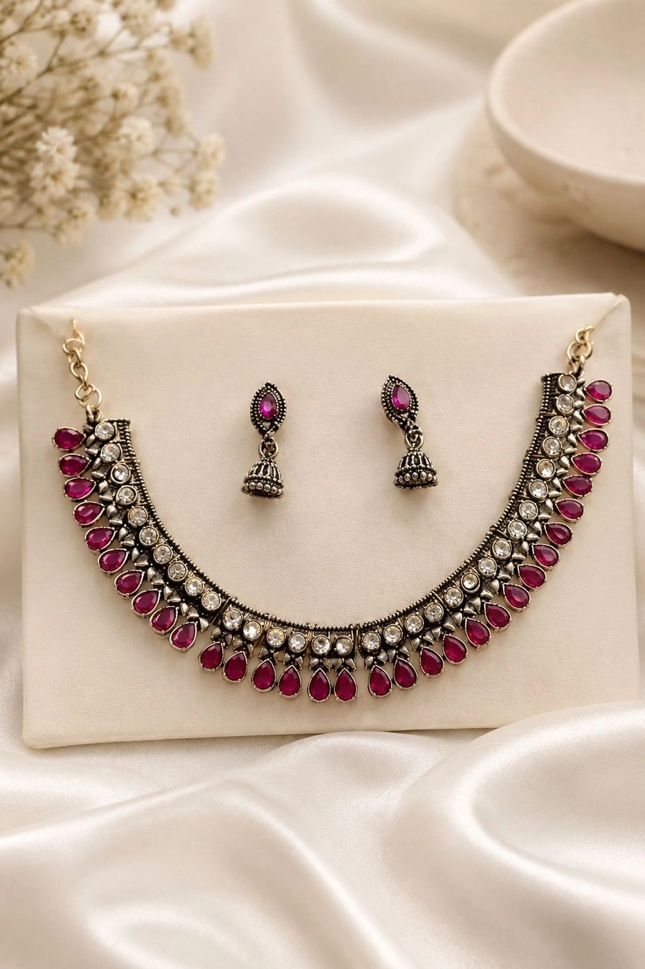 Ruby Regal Charm Set