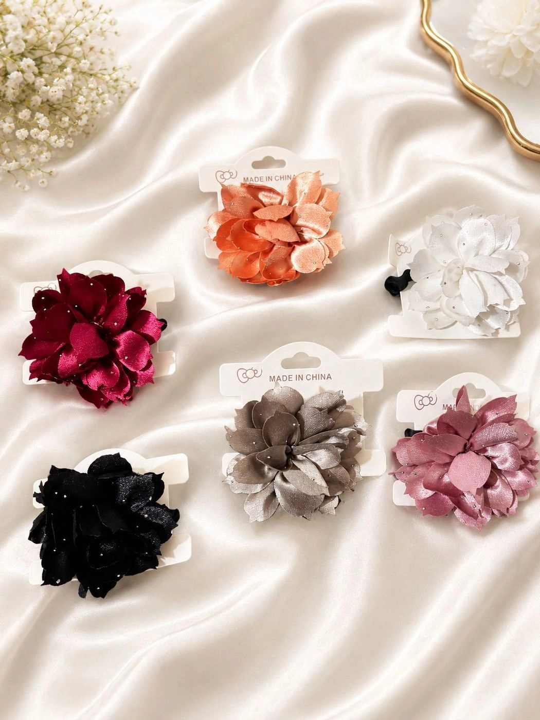 Elegant Floral Hair Clip