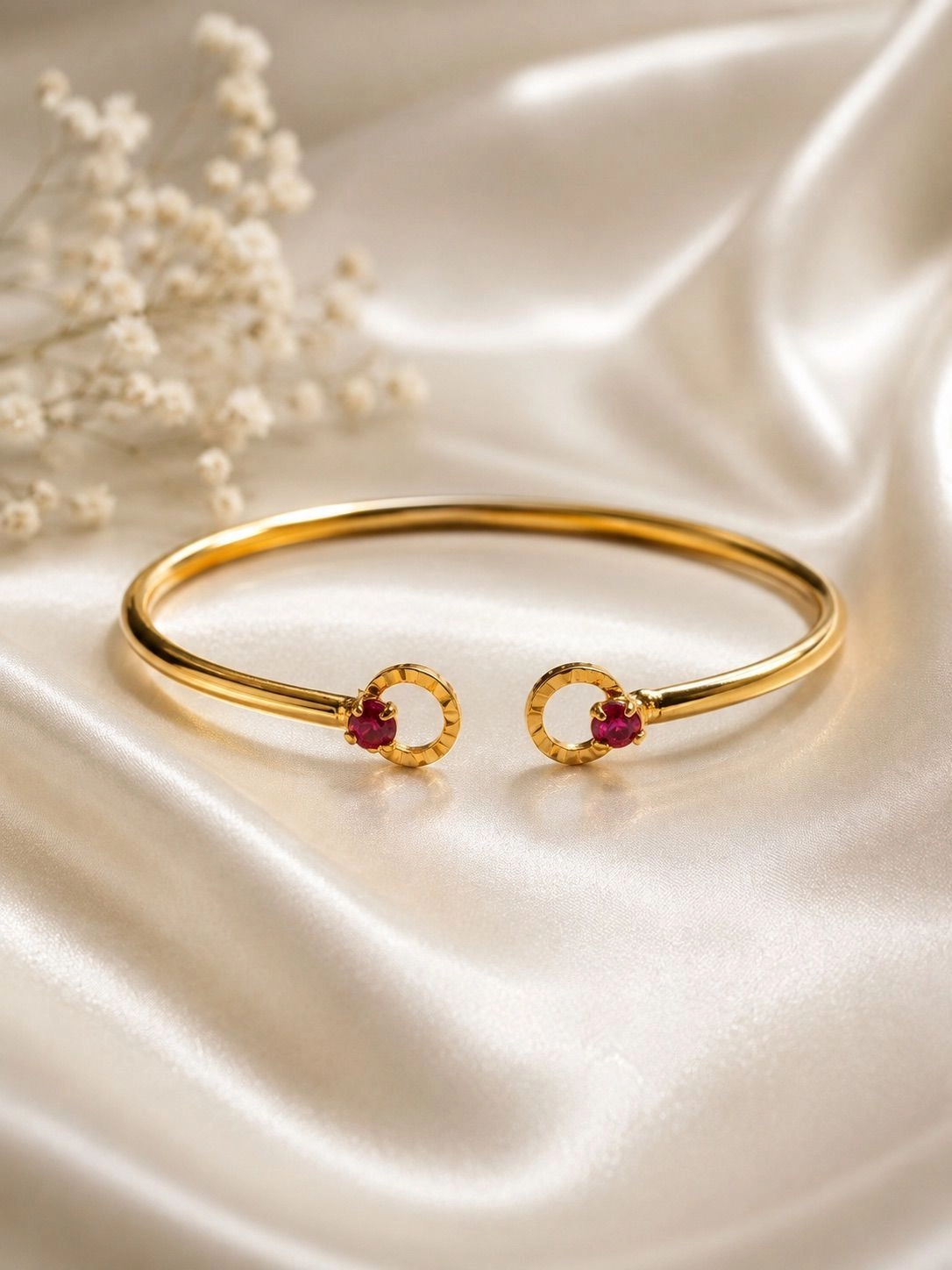 Ruby Glow Kids Bangle 2