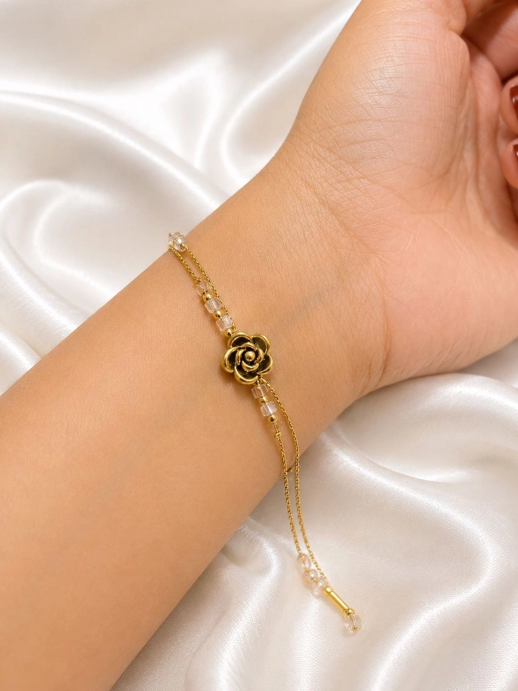 Golden Rose Bracelet