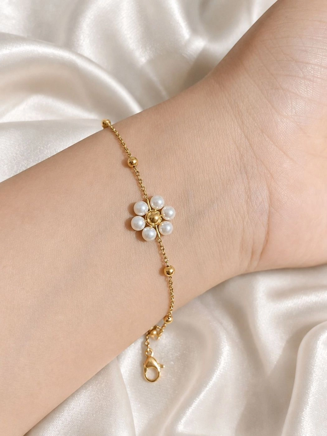 Golden Blossom Bracelet