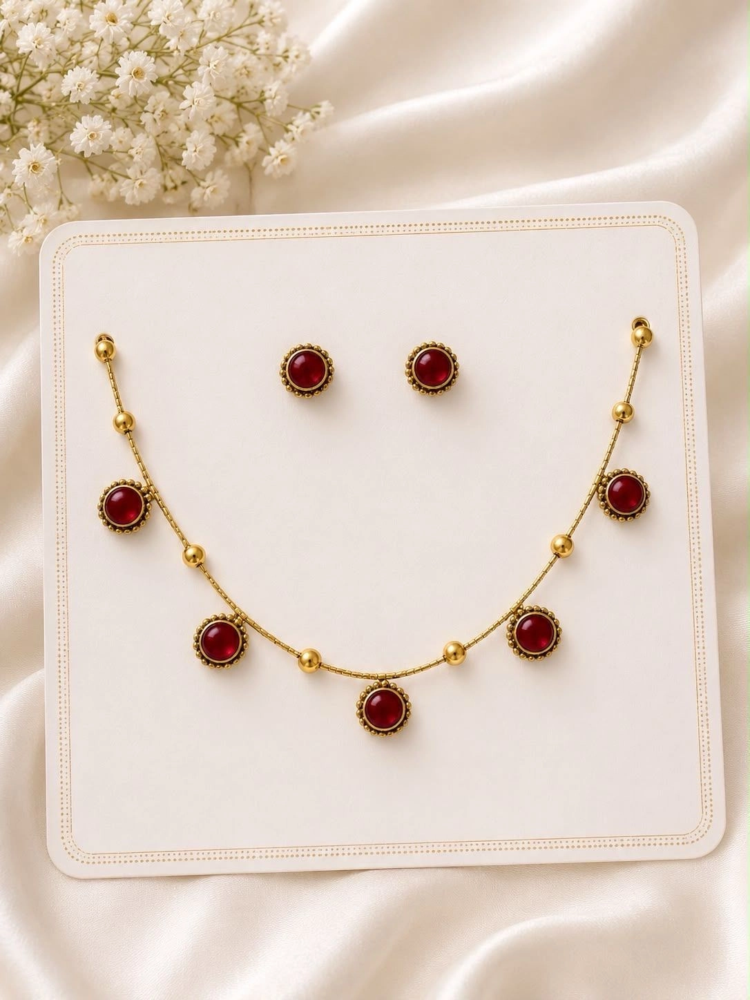Kemp Medallion Charm Necklace