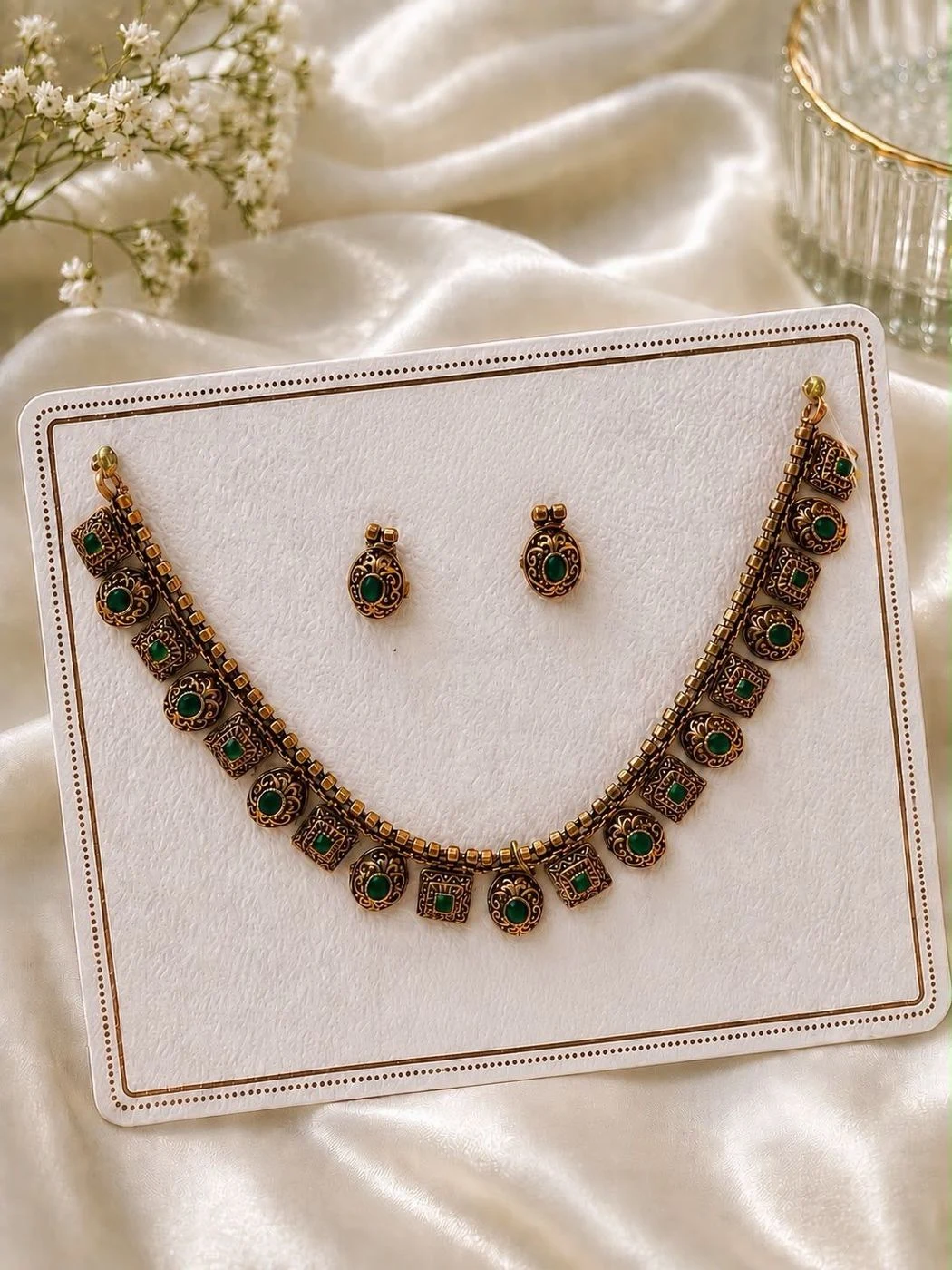 Ruby Kemp Necklace Set